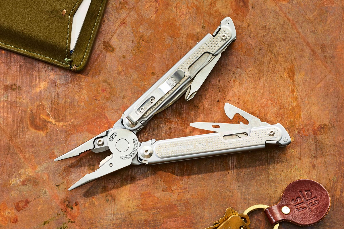 Budget and premium multi-tools side by side for price comparison